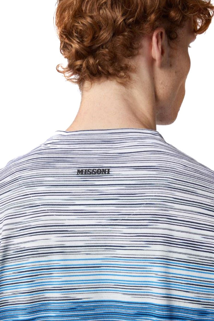 Blue Cotton T-Shirt