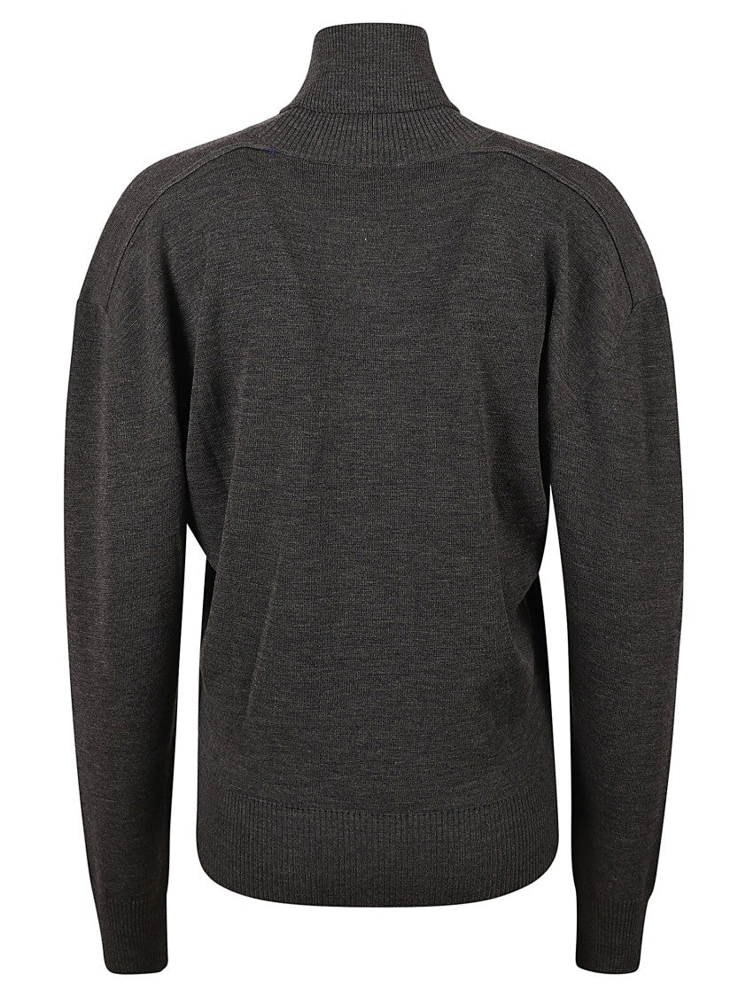 Relaxed-Fit High Neck Sweater