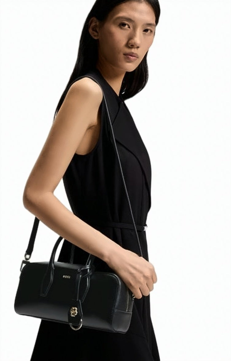 Numah Bowling Leather Hobo Bag