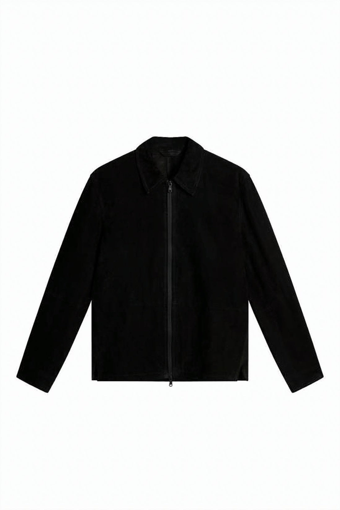 Goat Suede Casual Jacket with Design