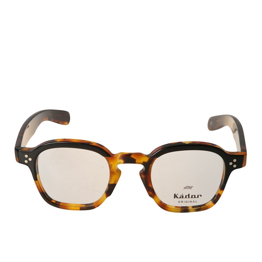 Jack Rectangular Tortoiseshell Sunglasses with Vintage-inspired Accents