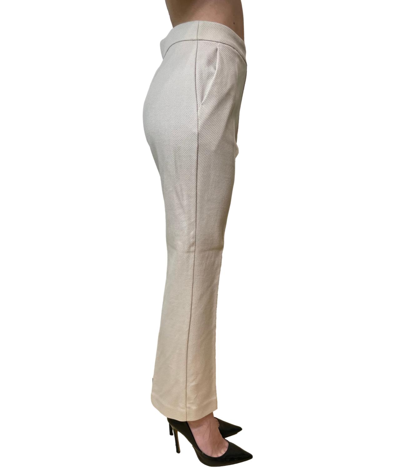 Ivory White Mmlcaliffo Polyamide Trousers