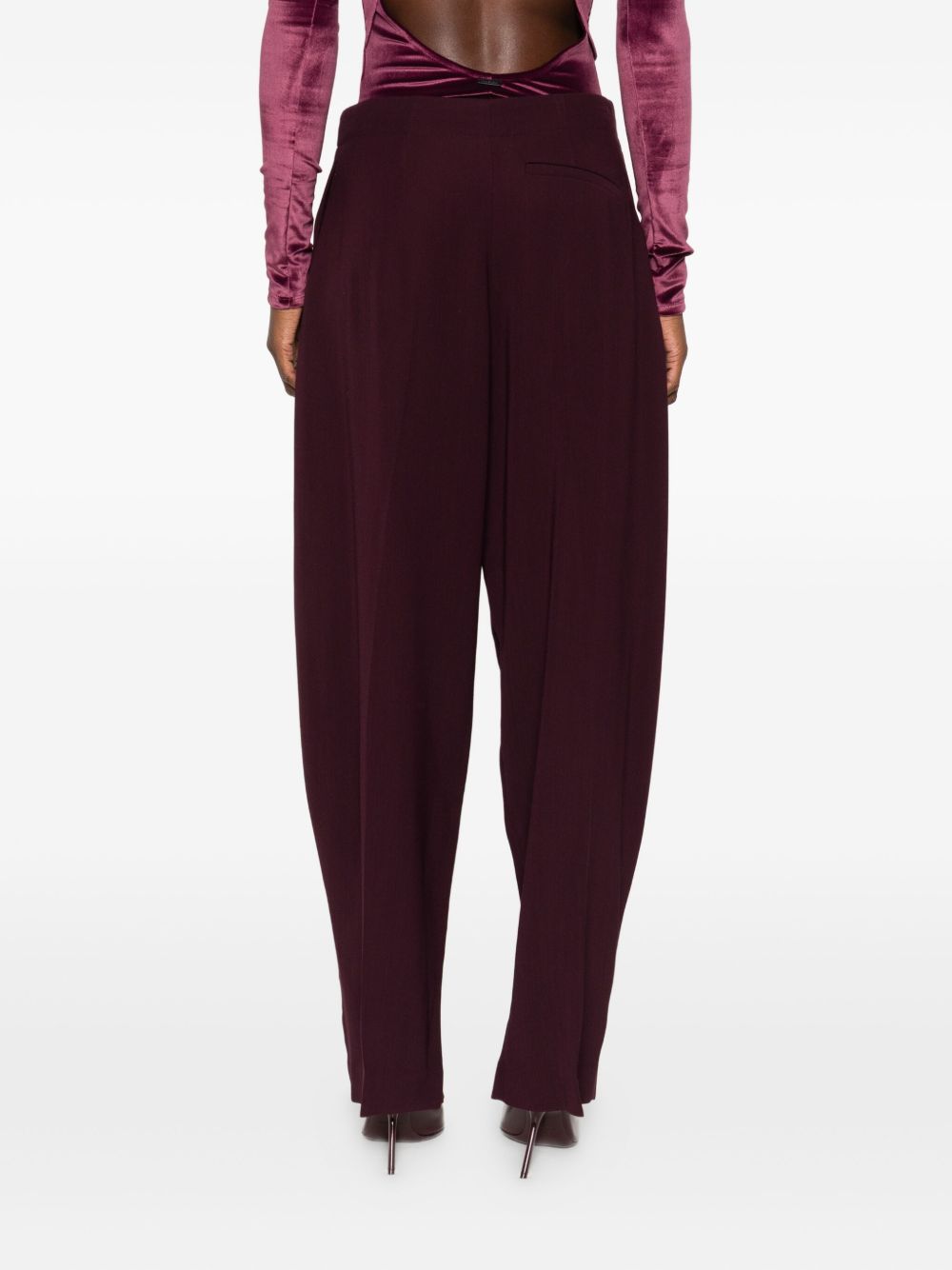 Pleated Front Trousers
