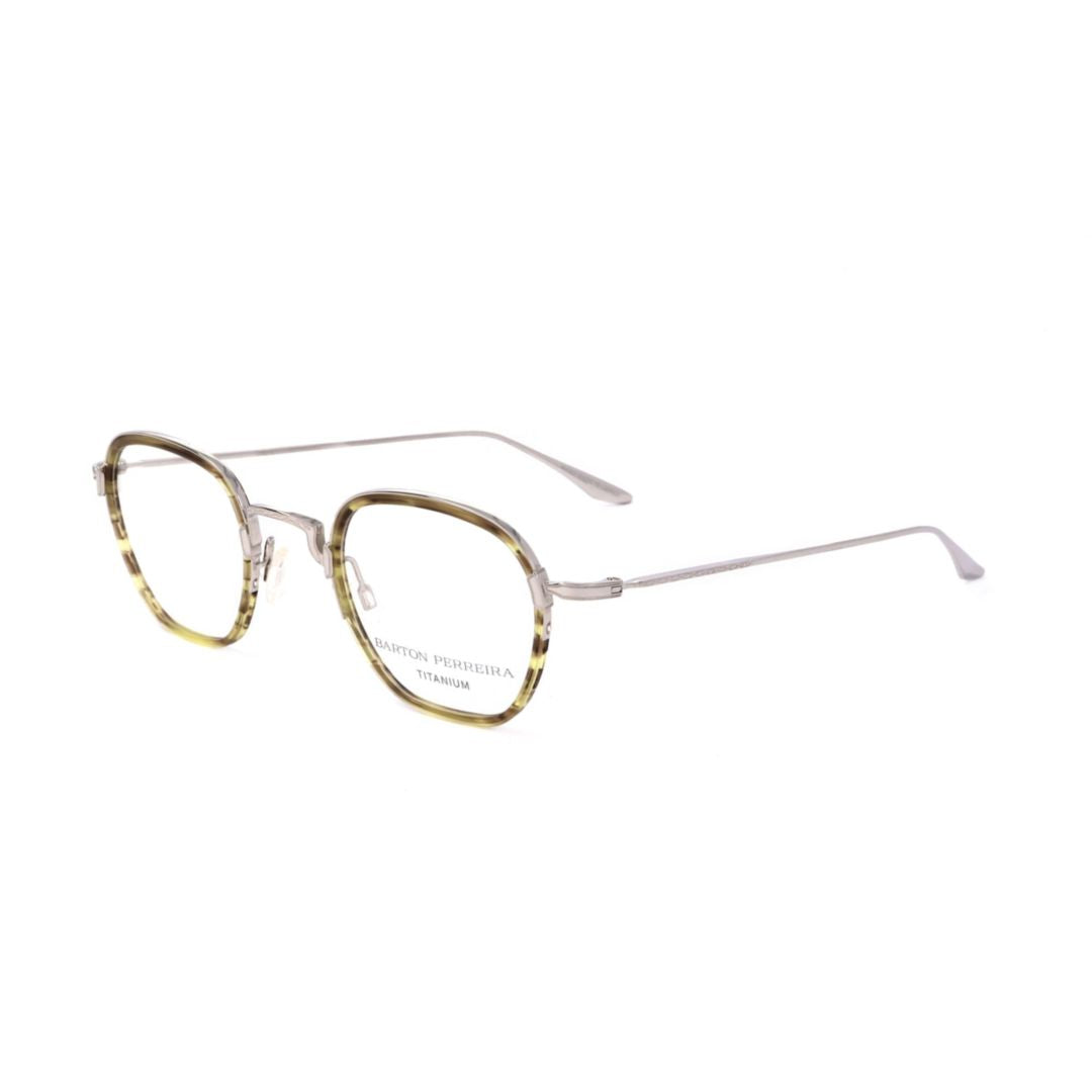 Bp5066 462es Thin Metal Round Square Eyeglasses with Tortoiseshell Detailing
