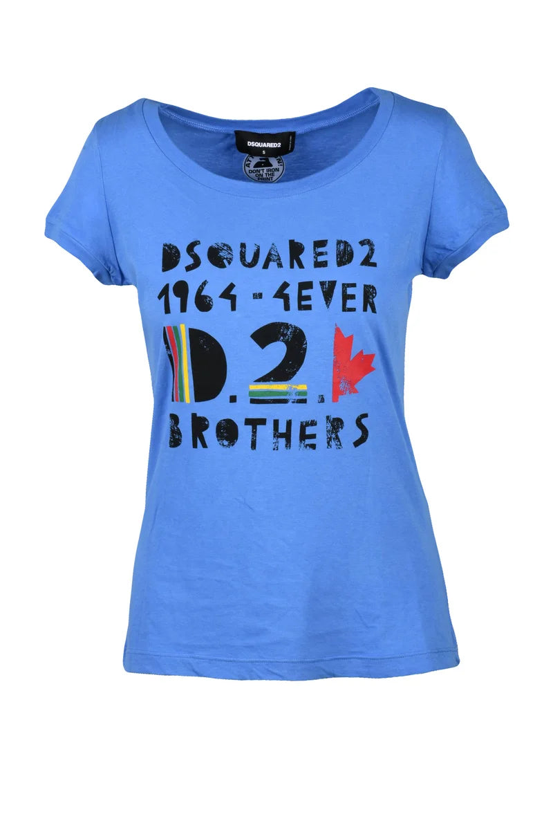 Cotton T-shirt - Blue