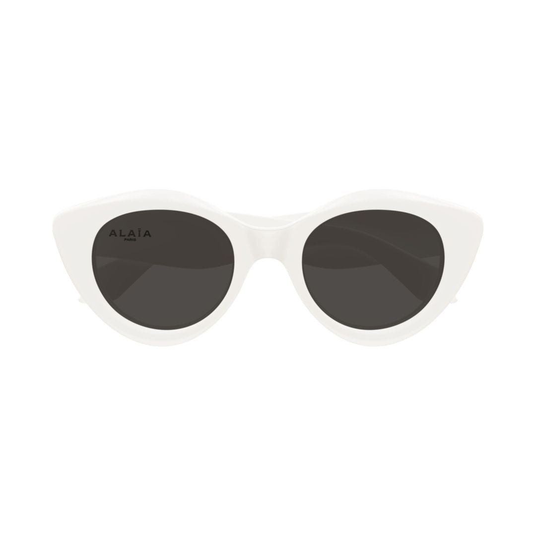 Aa0091s Bold Oversized Cat-Eye Sunglasses with Glossy Finish