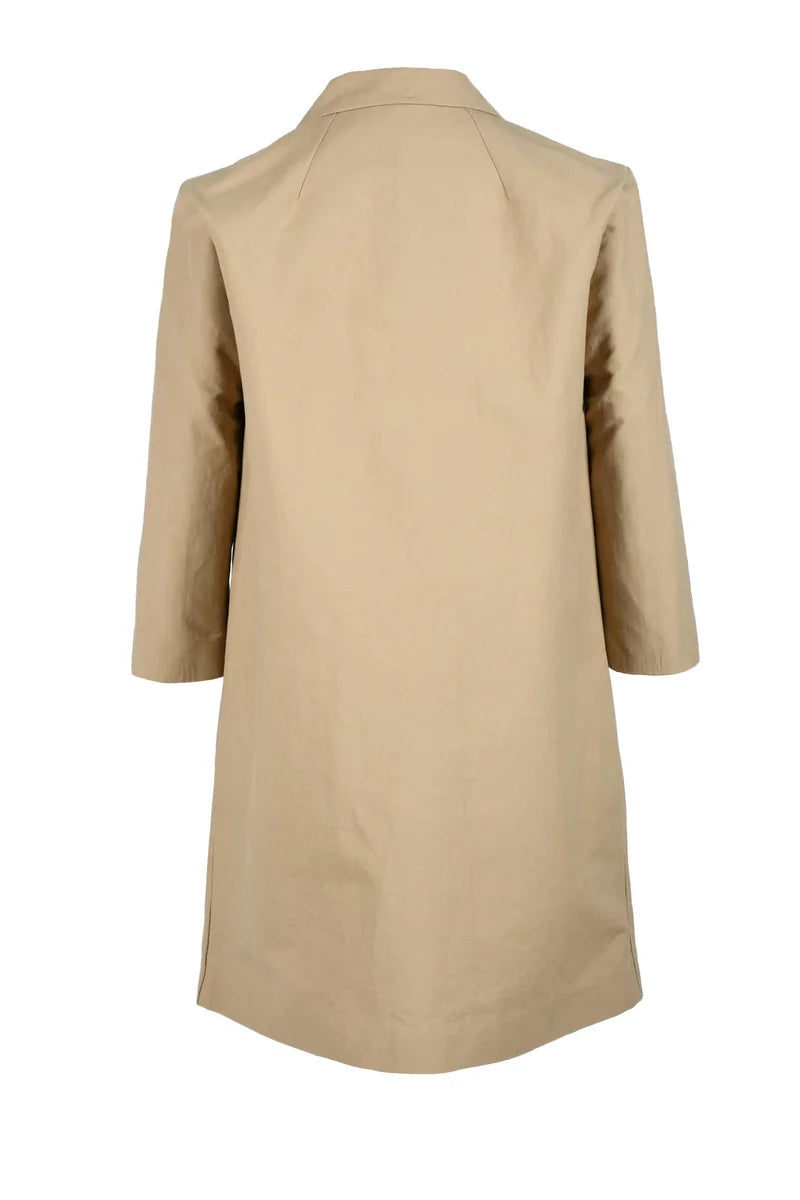 Tailored Beige Short Coat