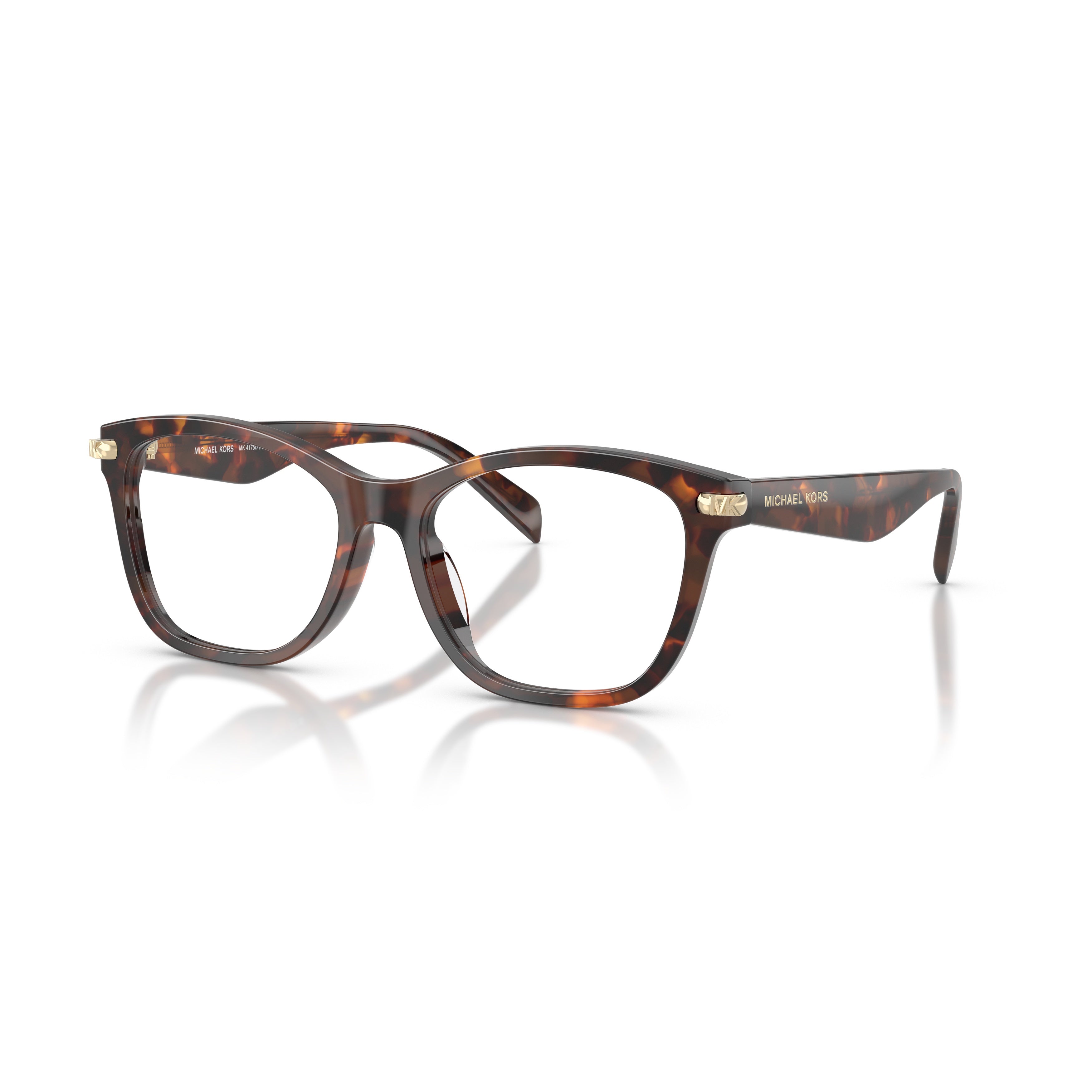 0mk4175d Classic Tortoiseshell Acetate Eyeglasses with Gold Accents