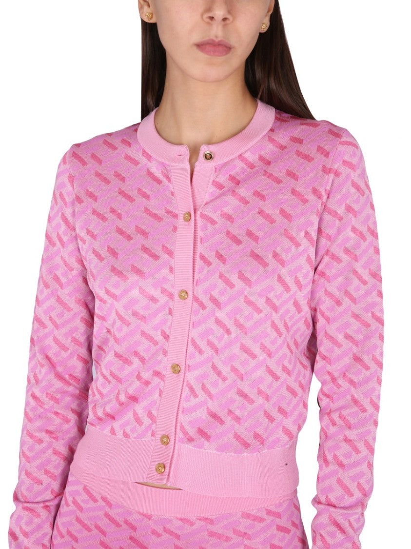 Jacquard Cardigan La Greca