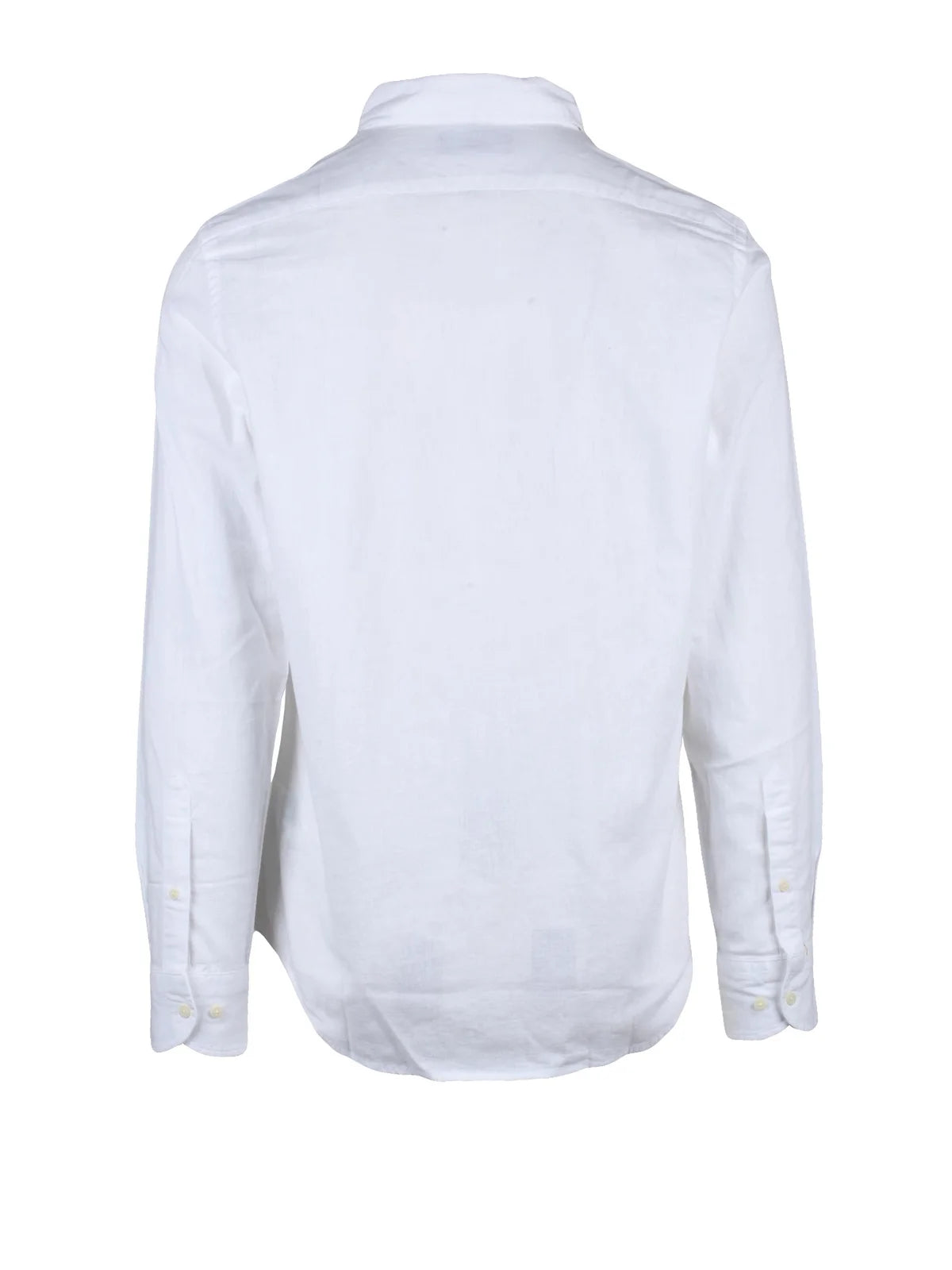 White Cotton Linen Shirt