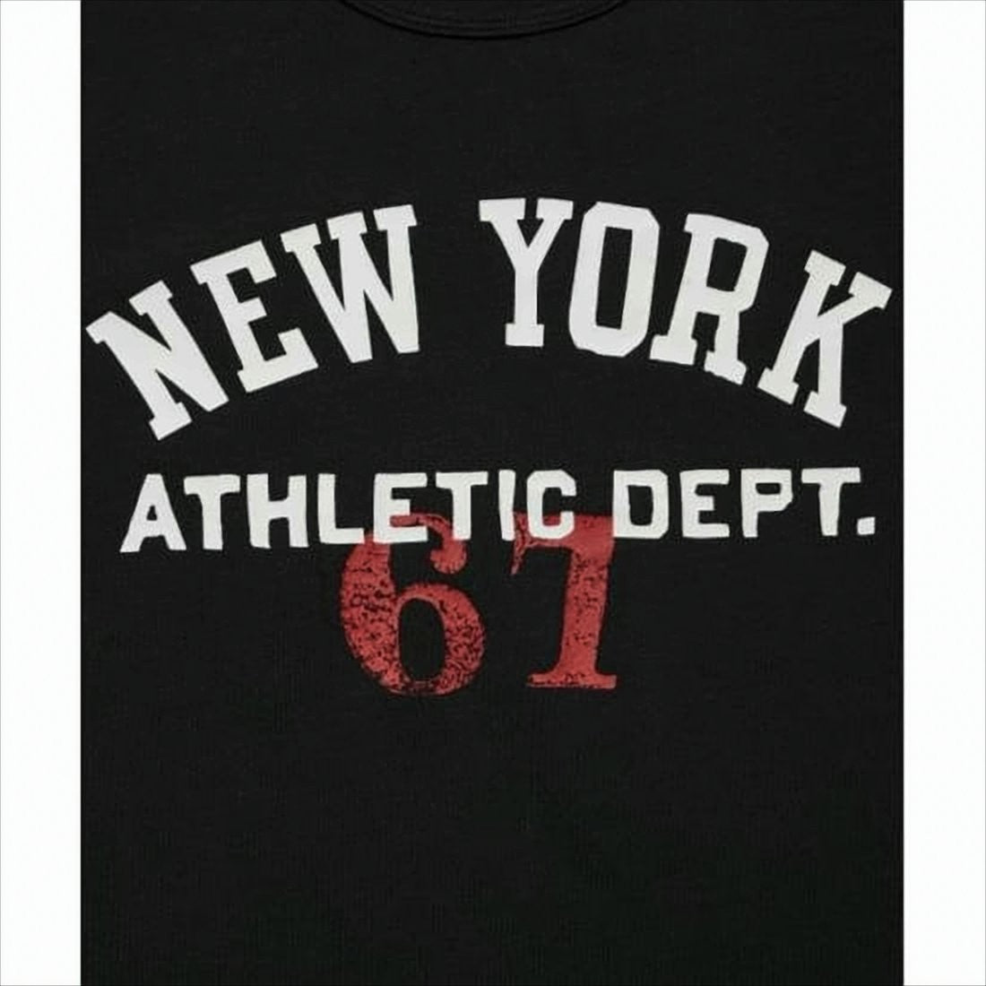 Classic Crew Neck Cotton T-Shirt with Bold Graphic Print
