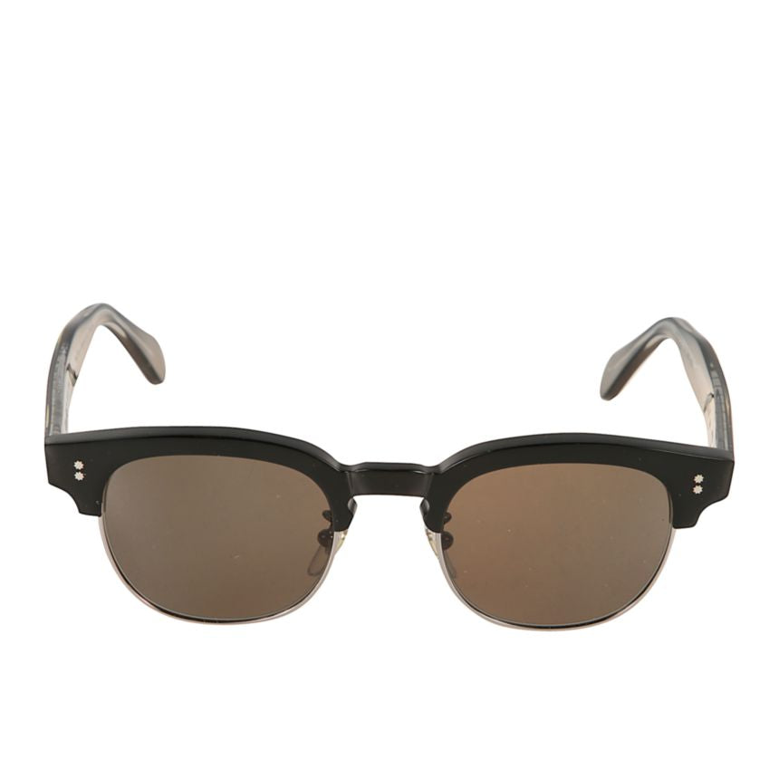 Jolly Cm Clubmaster Sunglasses with Black Acetate Frame