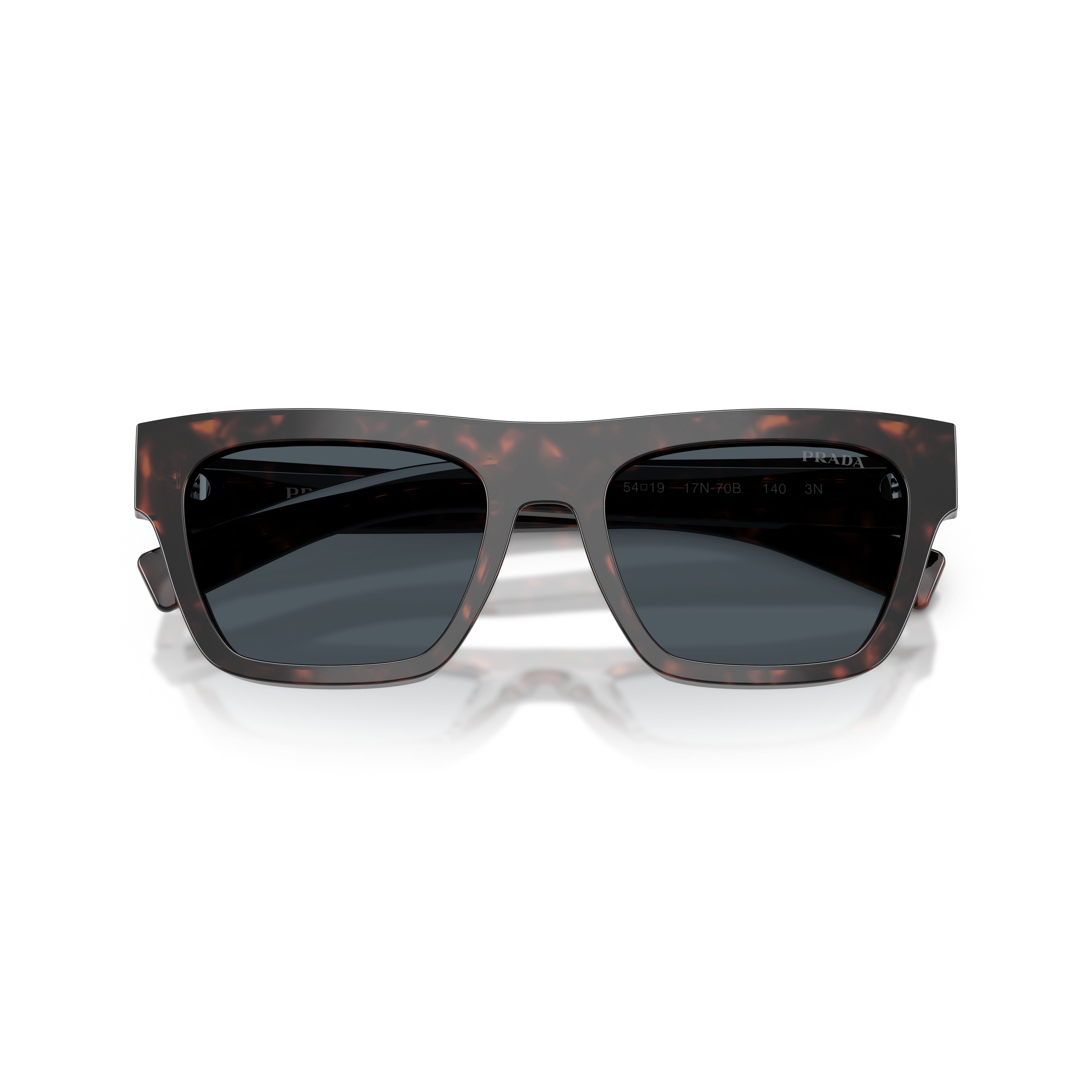 0pr C03s Bold Rectangular Tortoiseshell Sunglasses