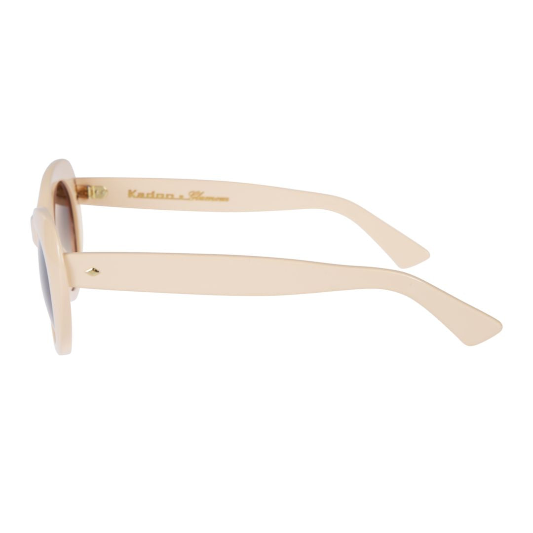Capri New-S Rounded Cat-Eye Sunglasses with Gradient Lenses