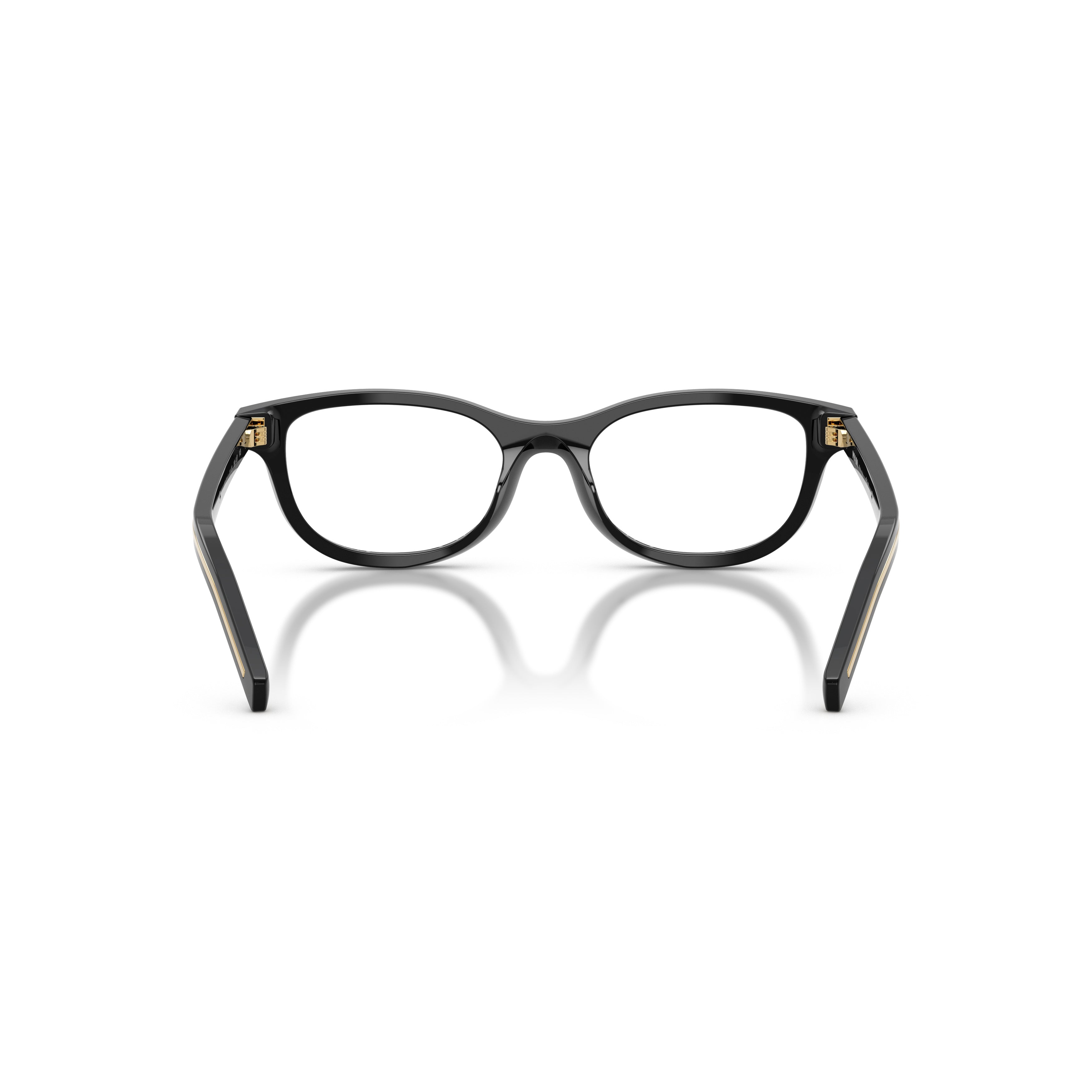 0pr D01vu Rectangular Black Acetate Eyeglasses