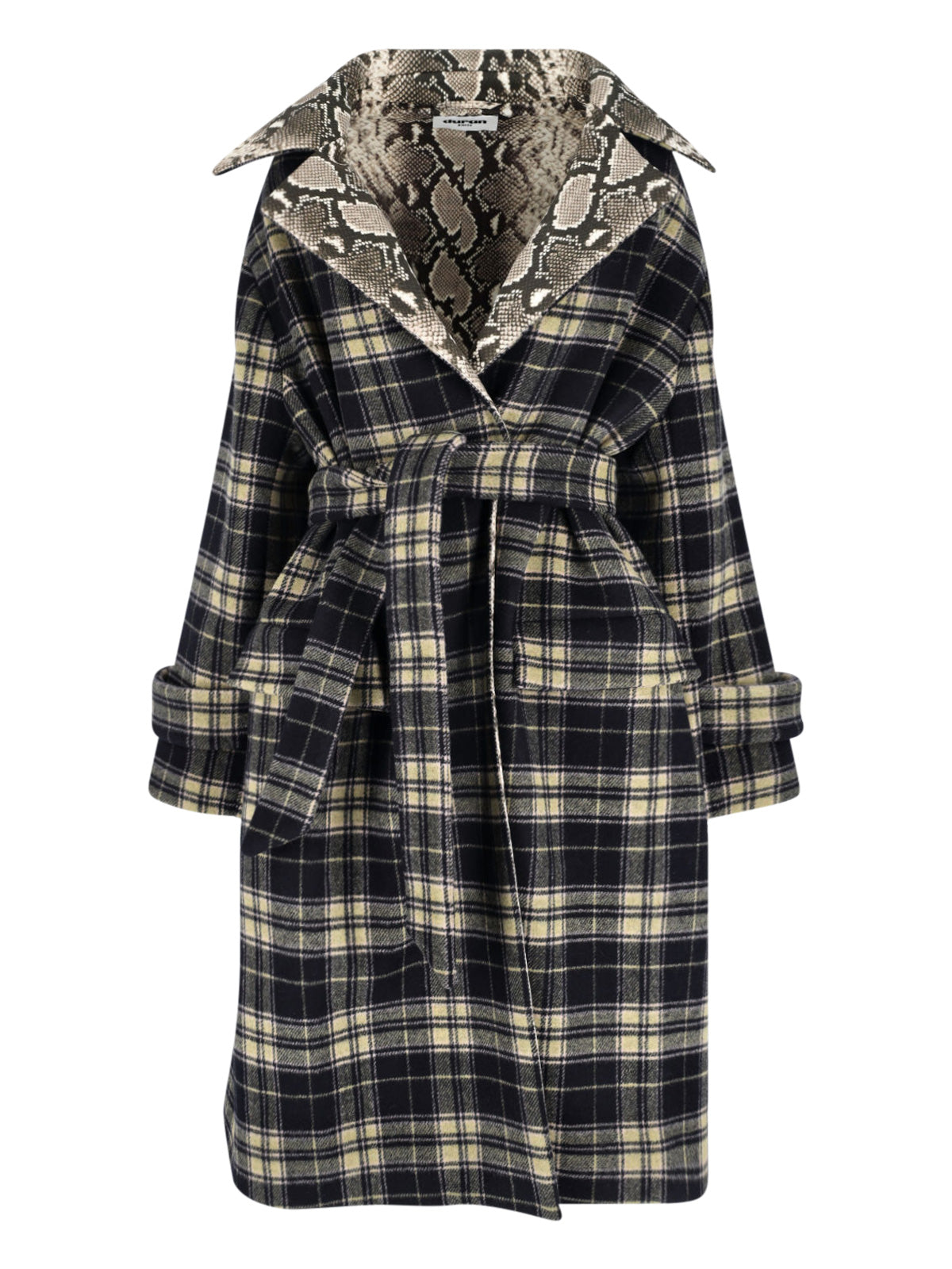 Checked Coat – Multicolor