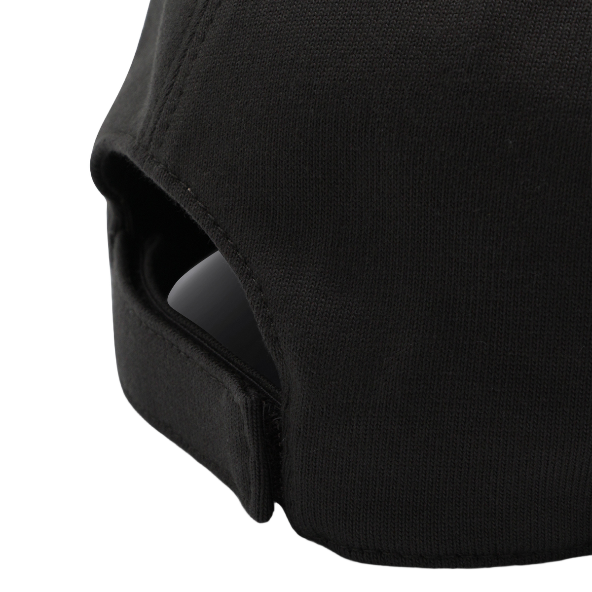 Curved Brim Black Baseball Cap