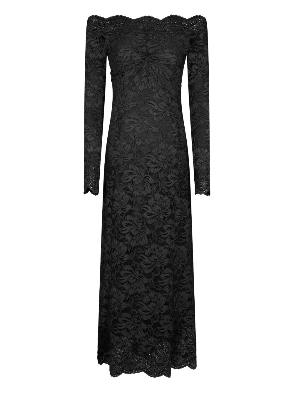 Floral Lace Midi Dress