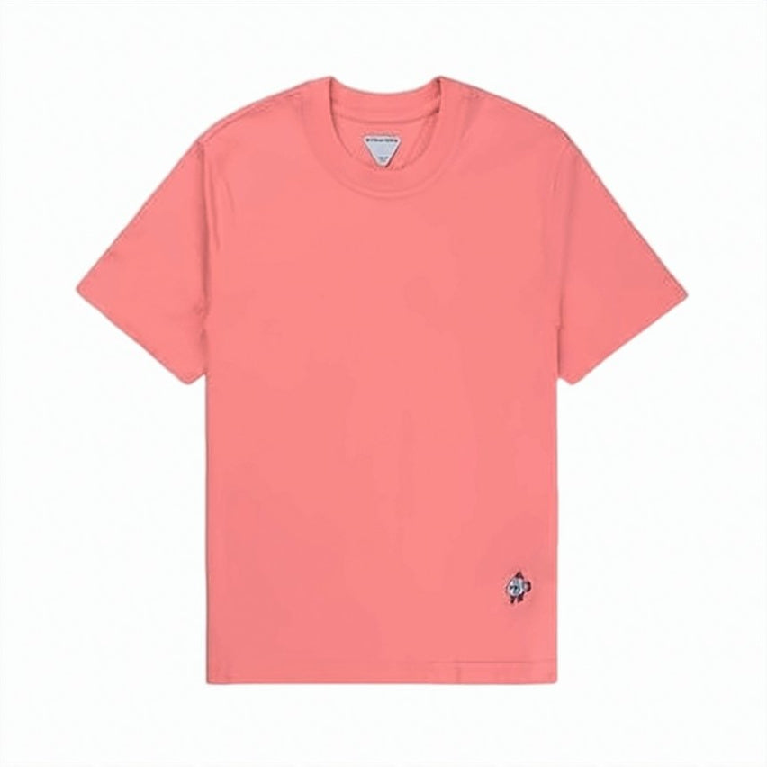 Coral Pink Crew Neck Bottega Veneta T-Shirt