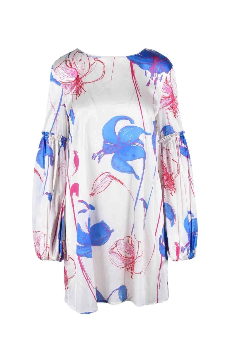 Silk Dress - White