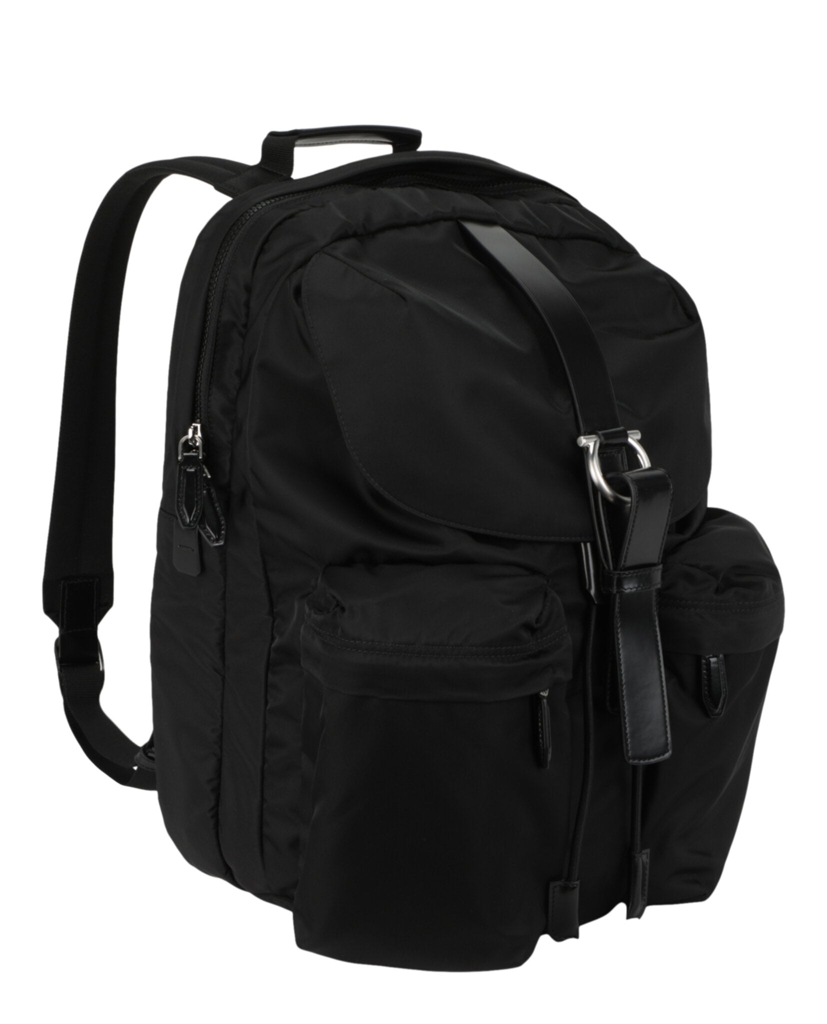 Nylon Gancini Technical Backpack