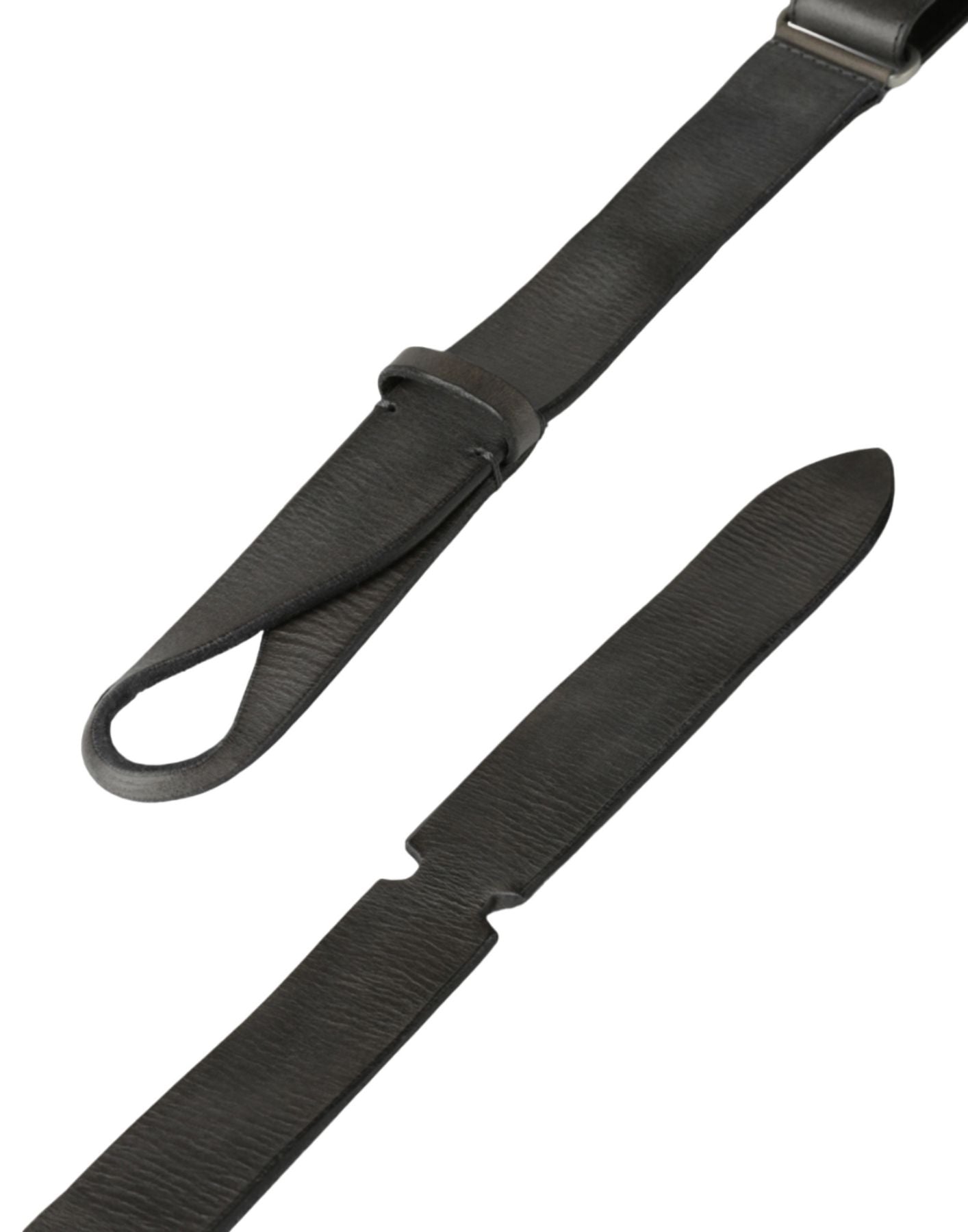 Vintage Calfskin No-Buckle Men'S Belt