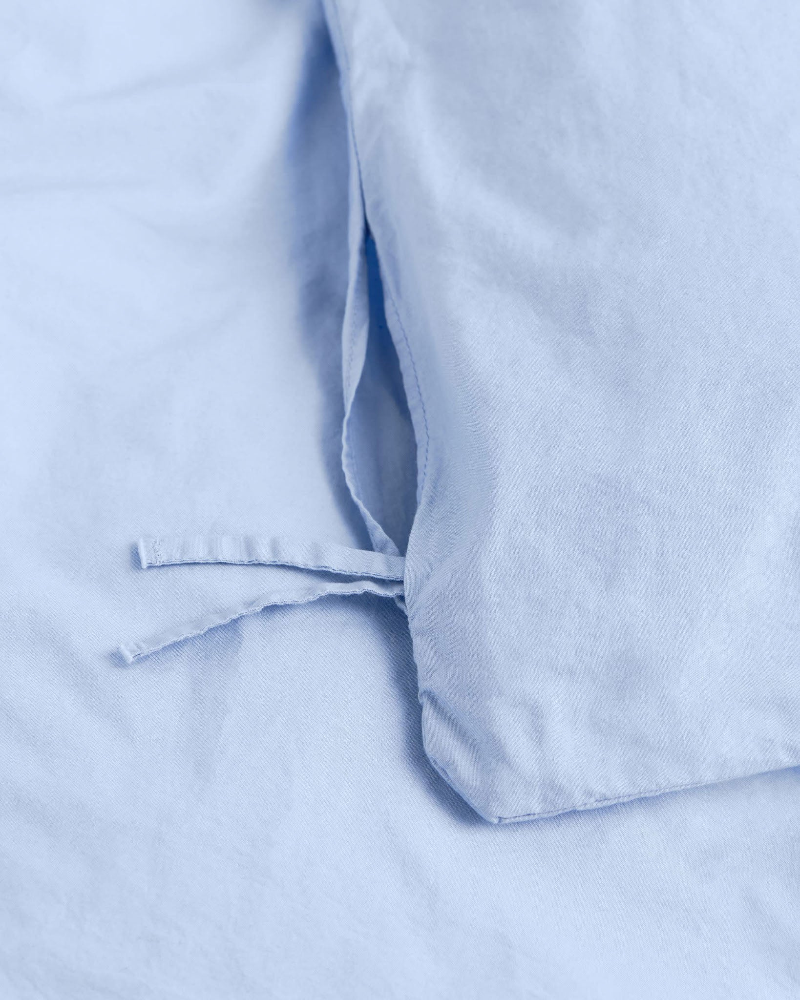Light Blue Organic Cotton Duvet Cover