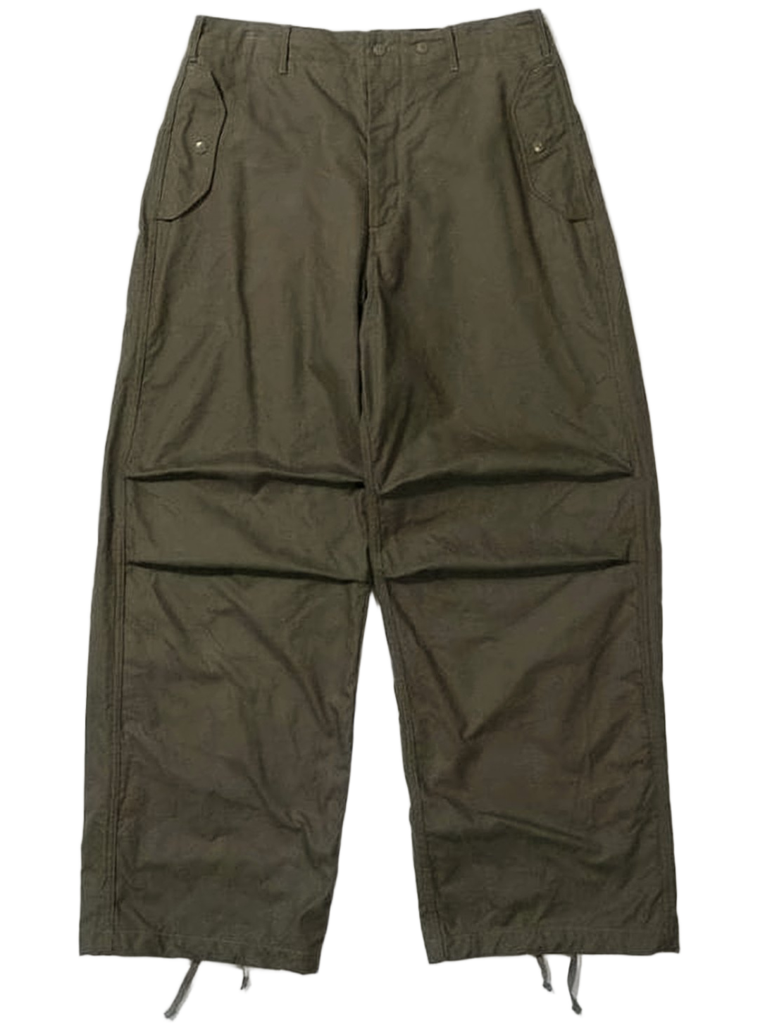 Relaxed-Fit Straight Pants with Practical Pockets