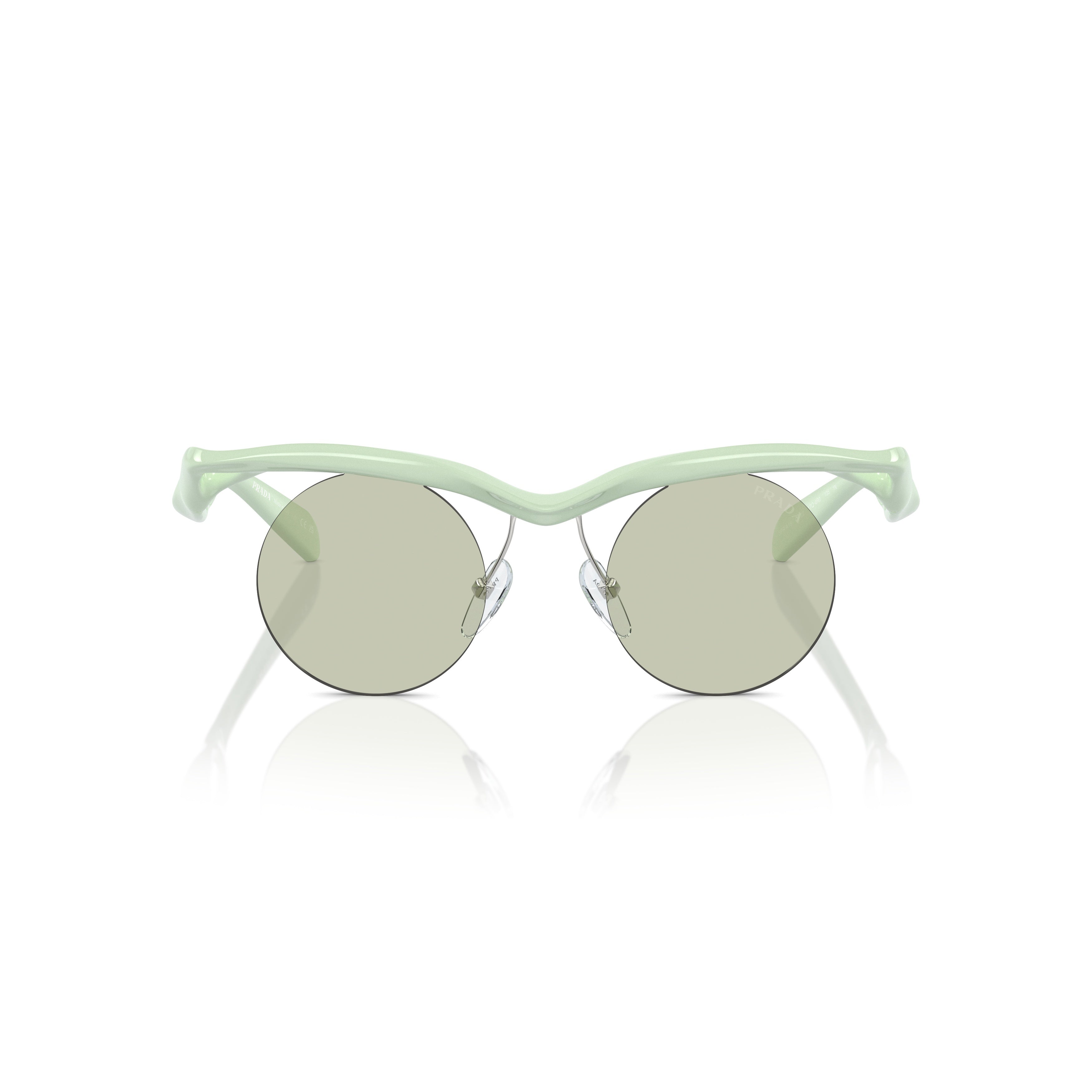0pr A18s Round Lens Sunglasses