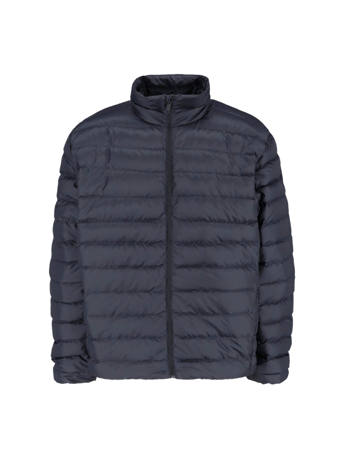 Blue Stratus Quilted Water-Repellent Down Jacket