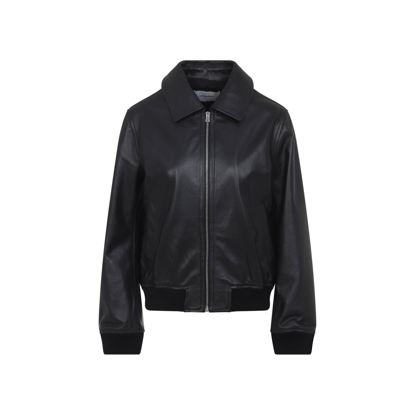 Lambskin Jacket with Classic Collar