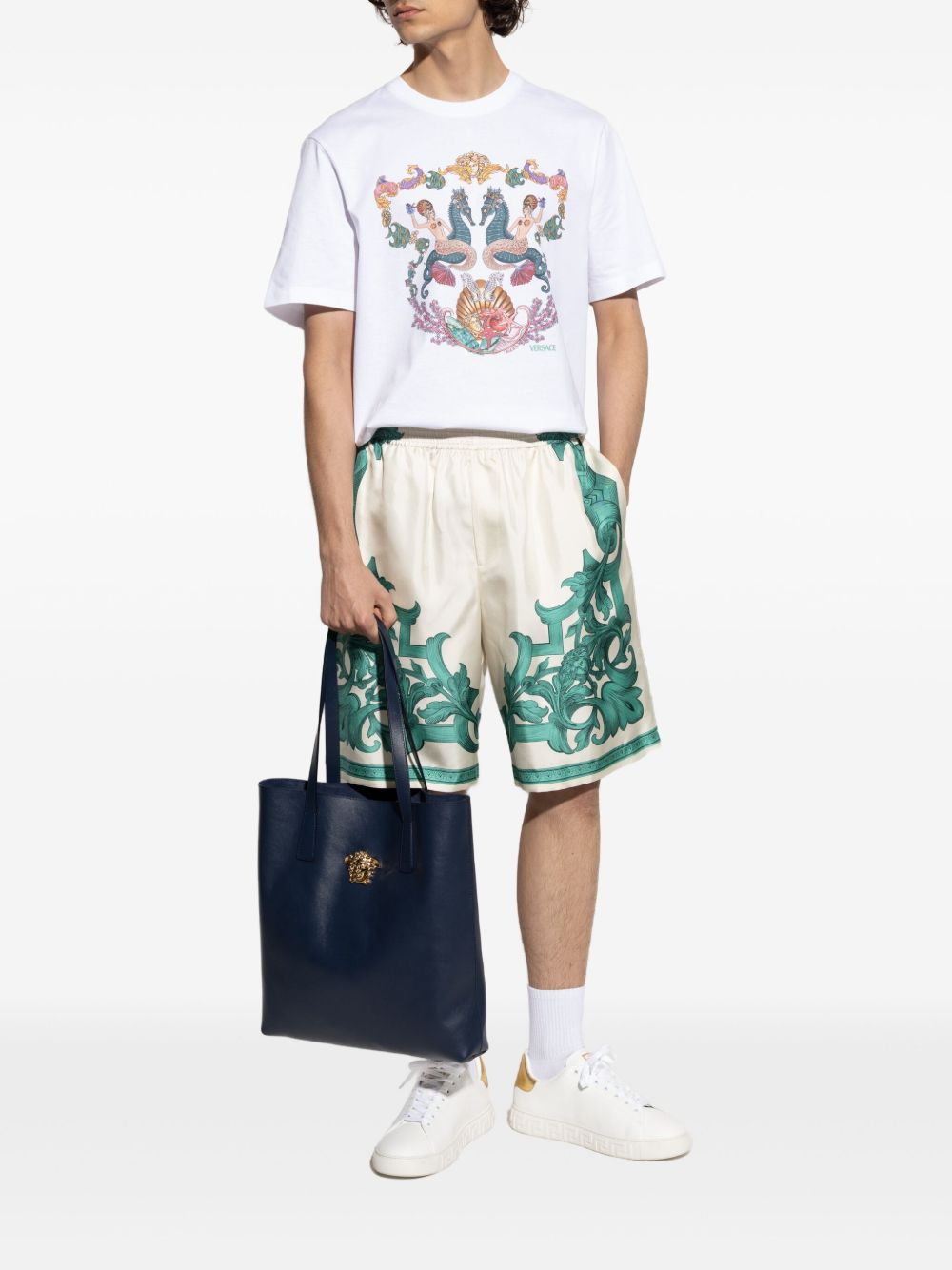 Graphic Print White T-Shirt