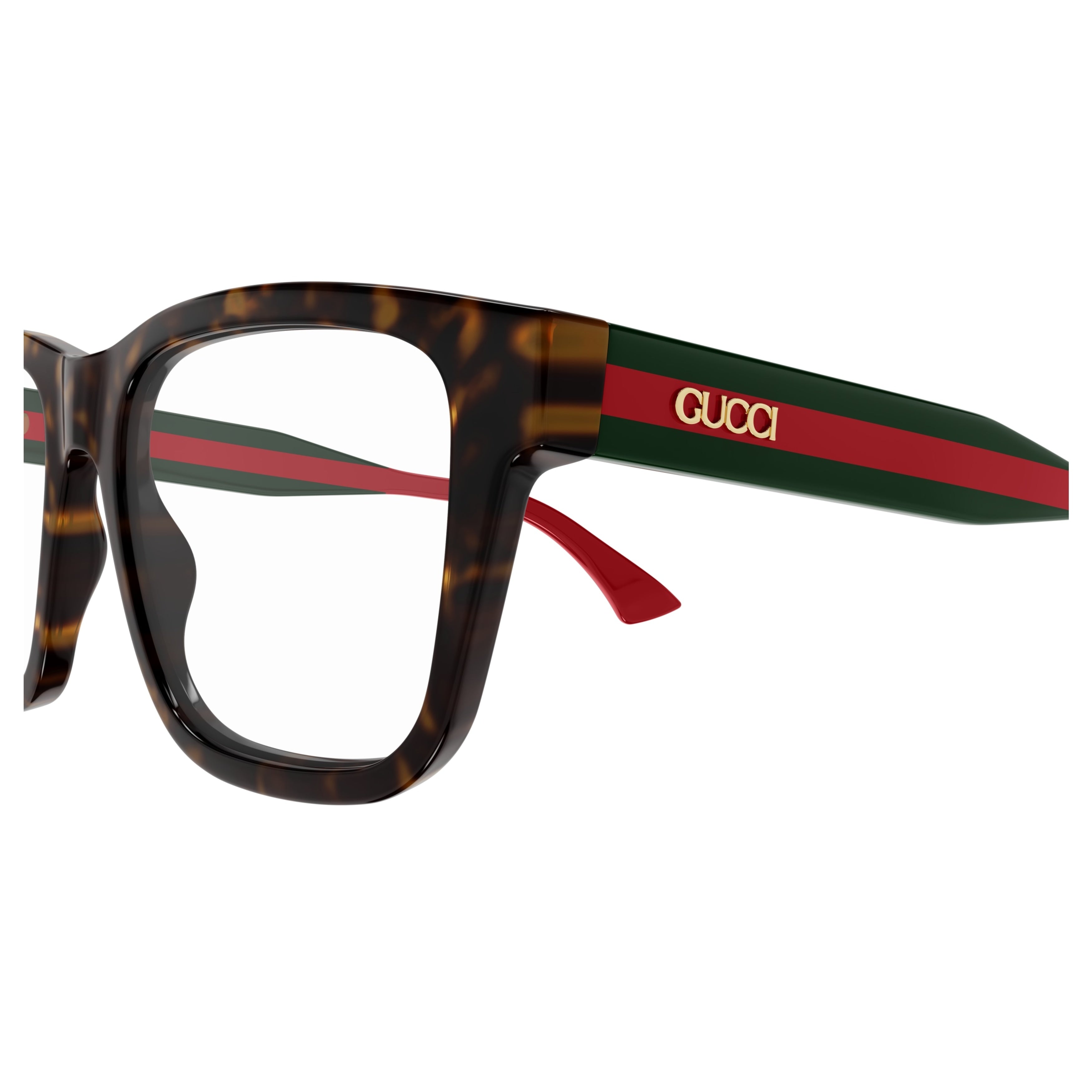 Gg1870o Tortoiseshell Square Frame Eyeglasses
