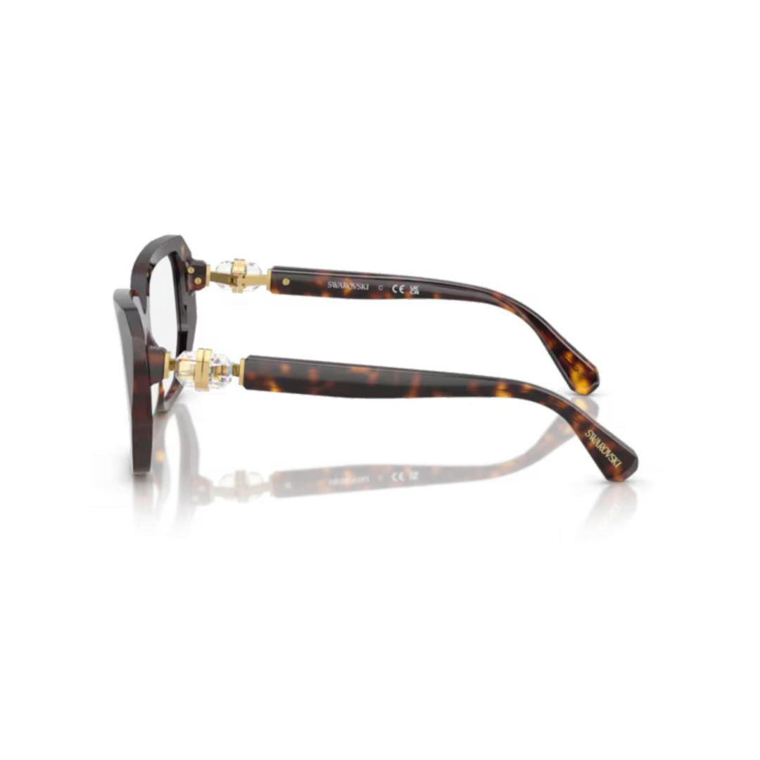 0sk2035 Oversized Square Tortoiseshell Eyeglasses