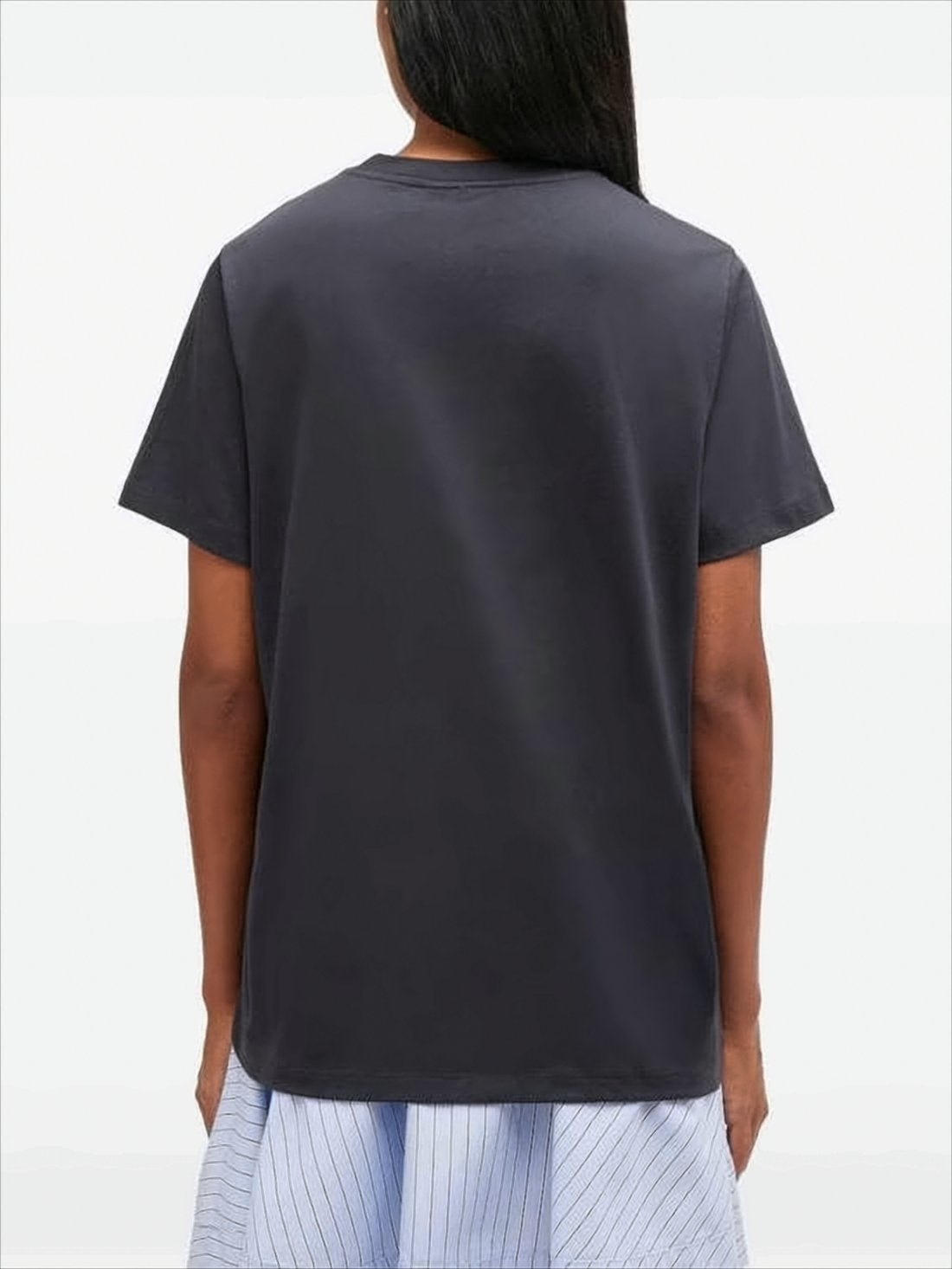 Relaxed Fit Graphic Black T-Shirt