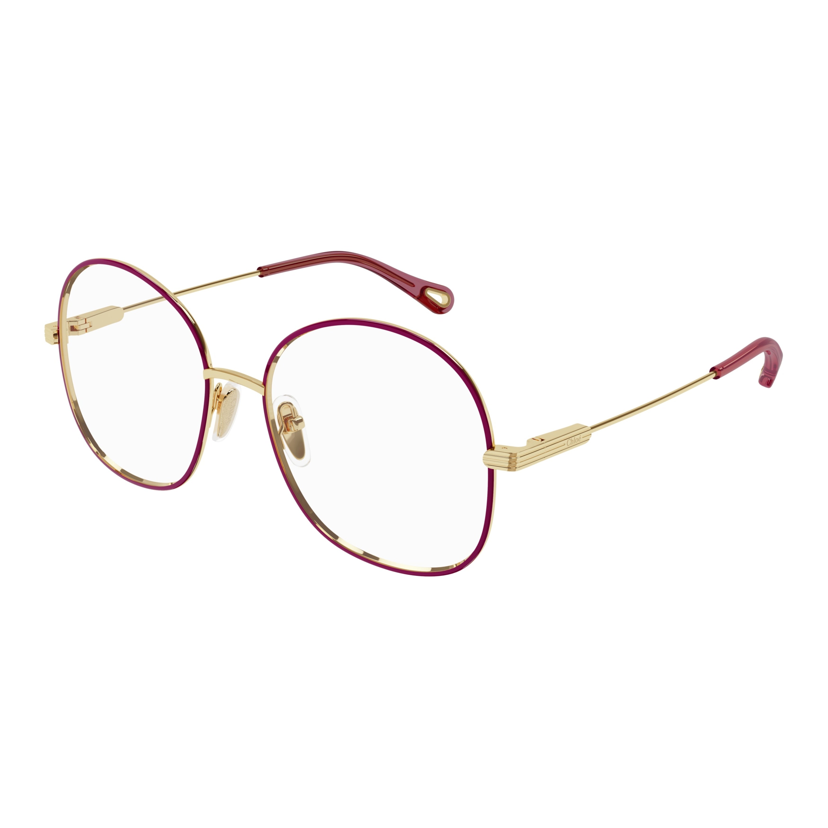 Ch0138o Rounded Square Metal Eyeglasses