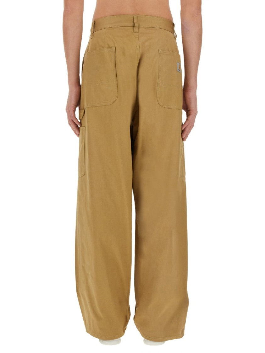Relaxed Wide-Leg Pants With High Waist