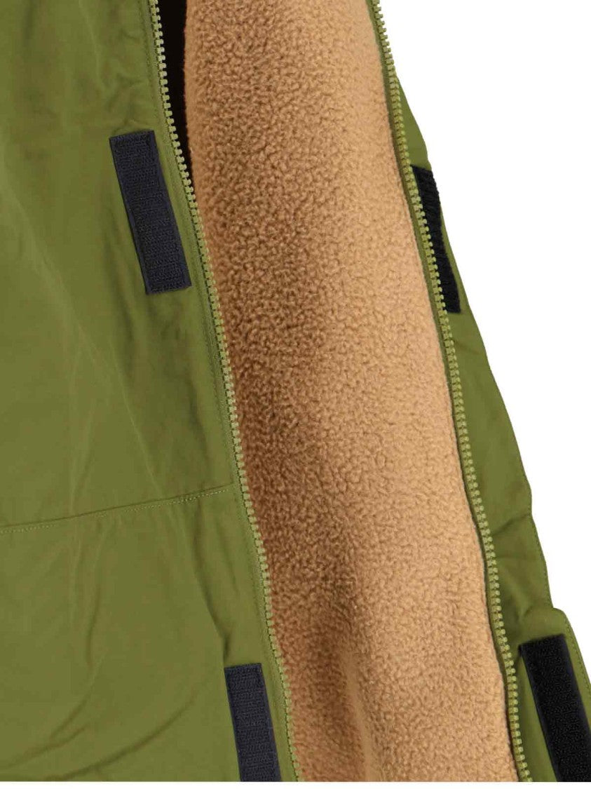 "Yumiori Rev" Fleece Jacket, In Green Fabric