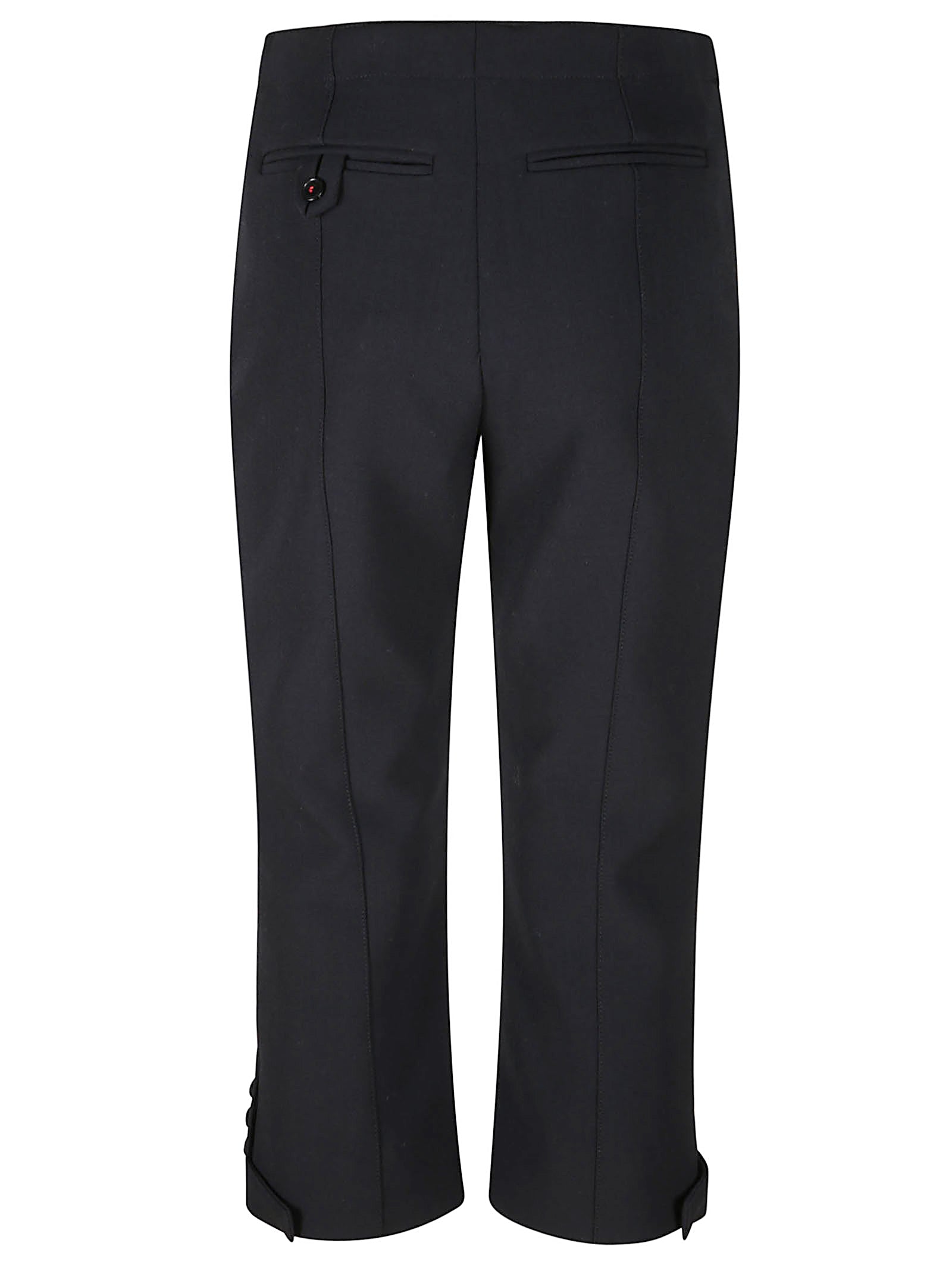Tab Detail Cropped Trouser