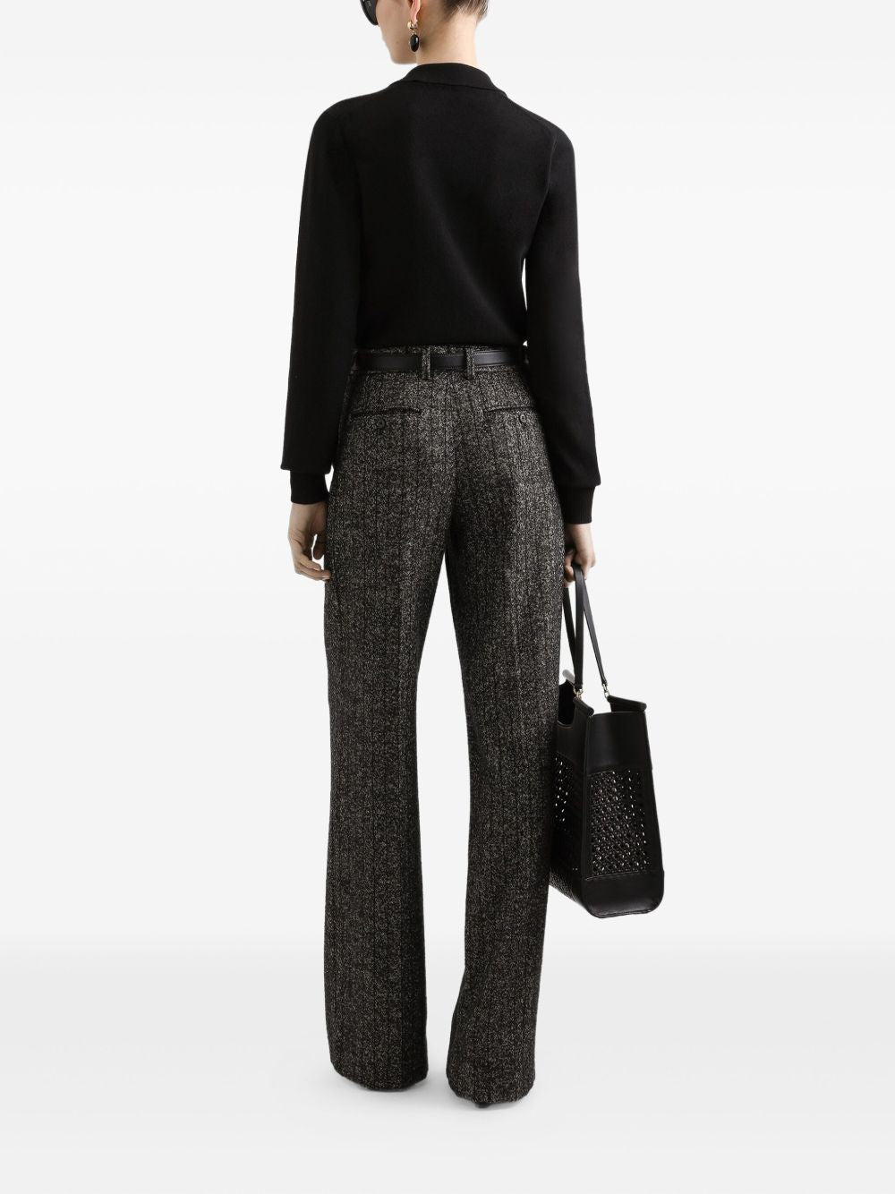 Classic Grey Wool Trousers