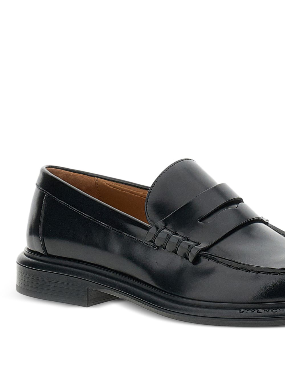 Classic Black Loafer-Style Flat Shoes