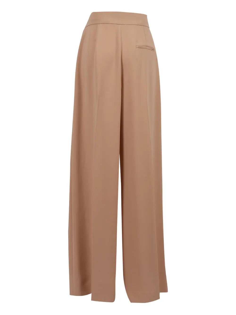 High-Waisted Tailored Pants with Straight Silhouette