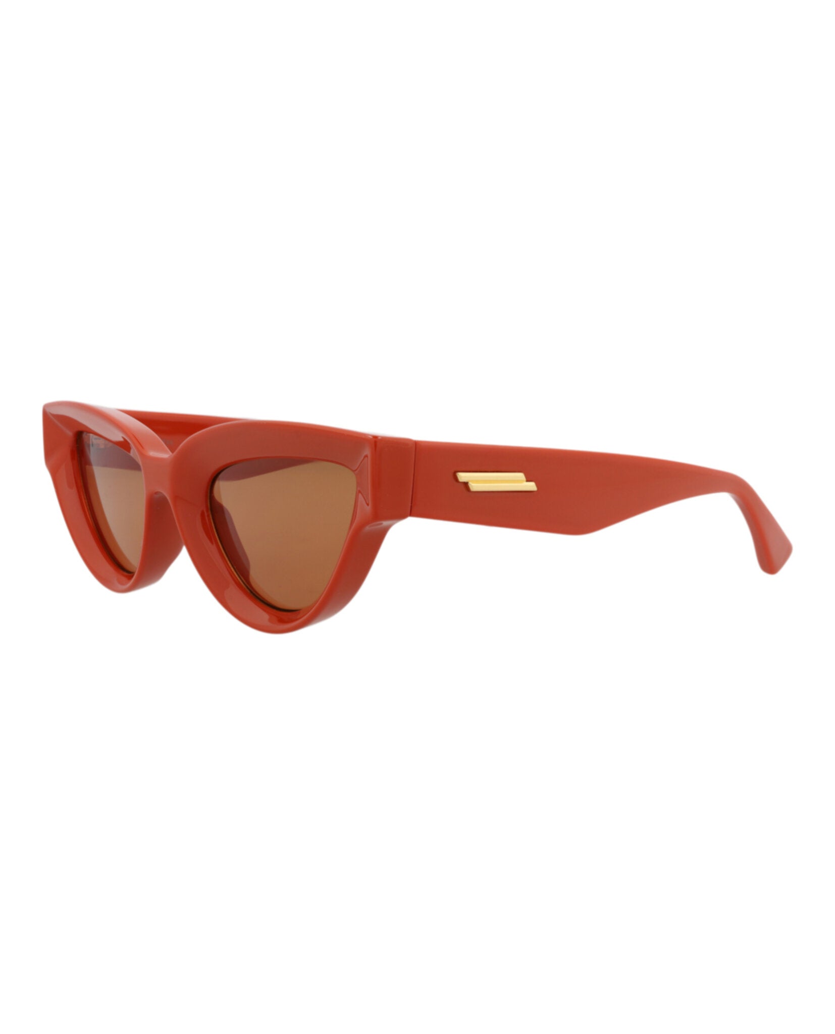 Cat Eye-Frame Injection Sunglasses