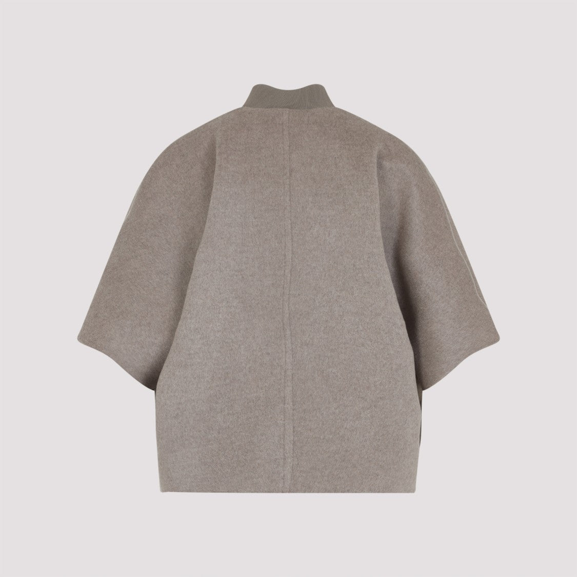 Relaxed Silhouette Cashmere Coat