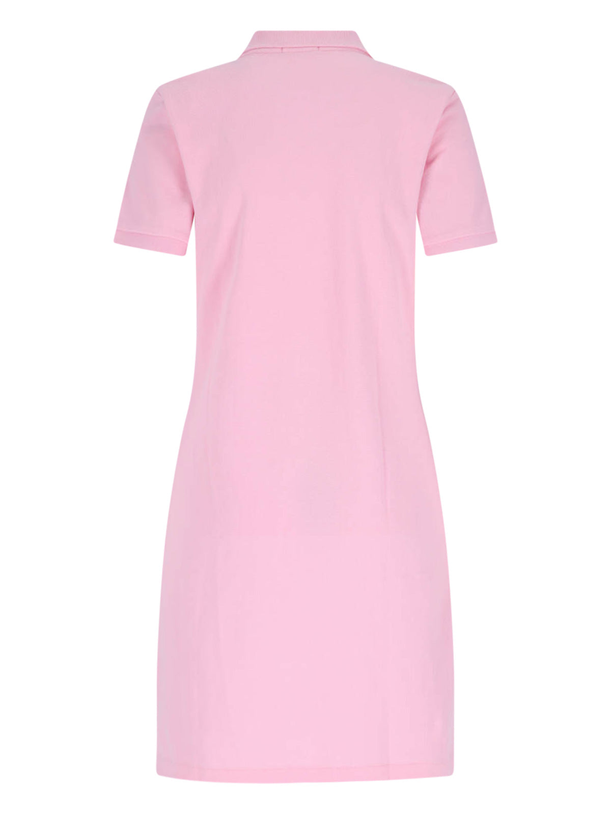 Pink Mini Cotton Polo Dress