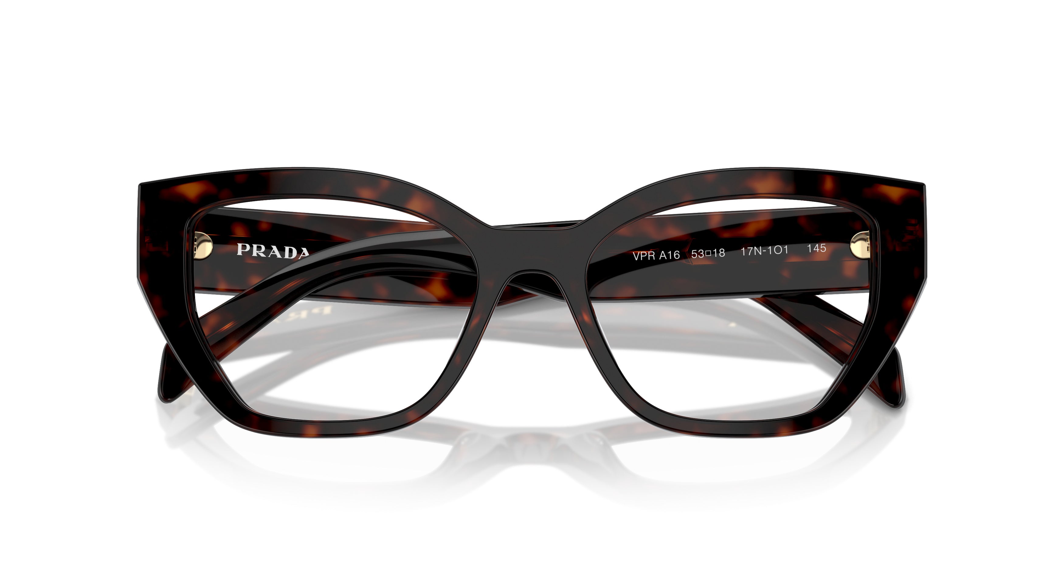 0pr A16v Oversized Square Acetate Eyeglasses