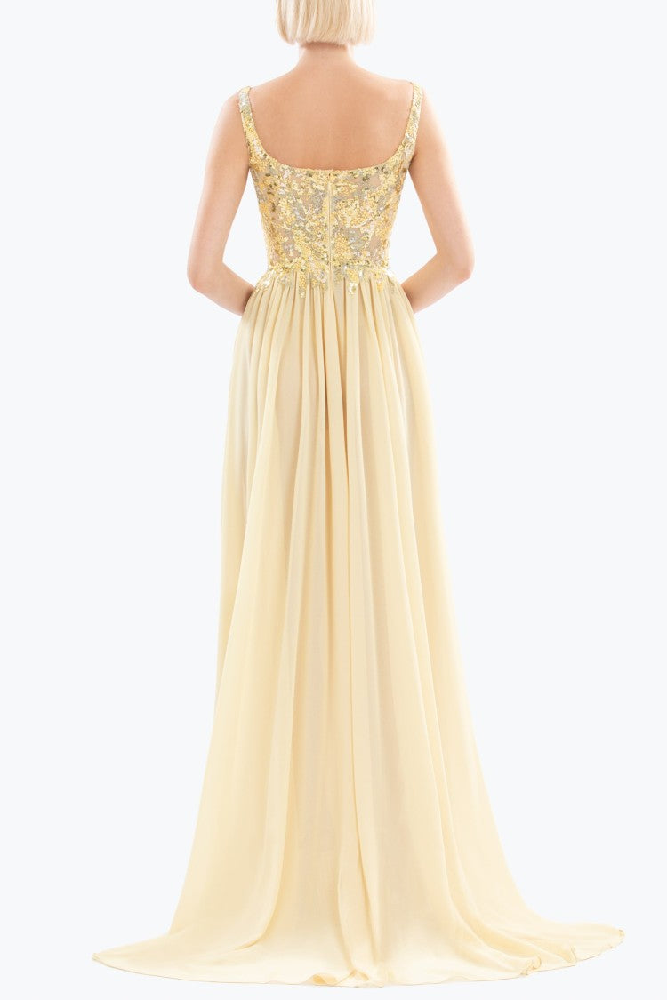 Embellished Long Dress