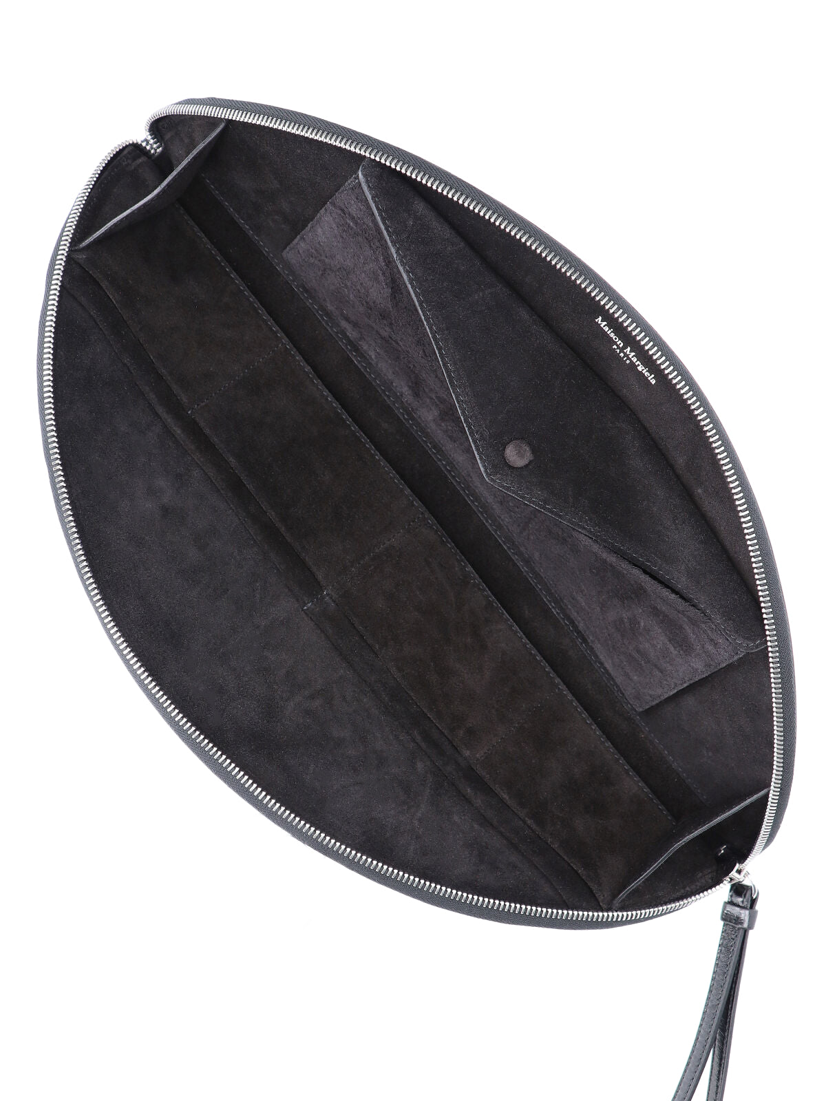 Structured Black Bag With Minimalist Design