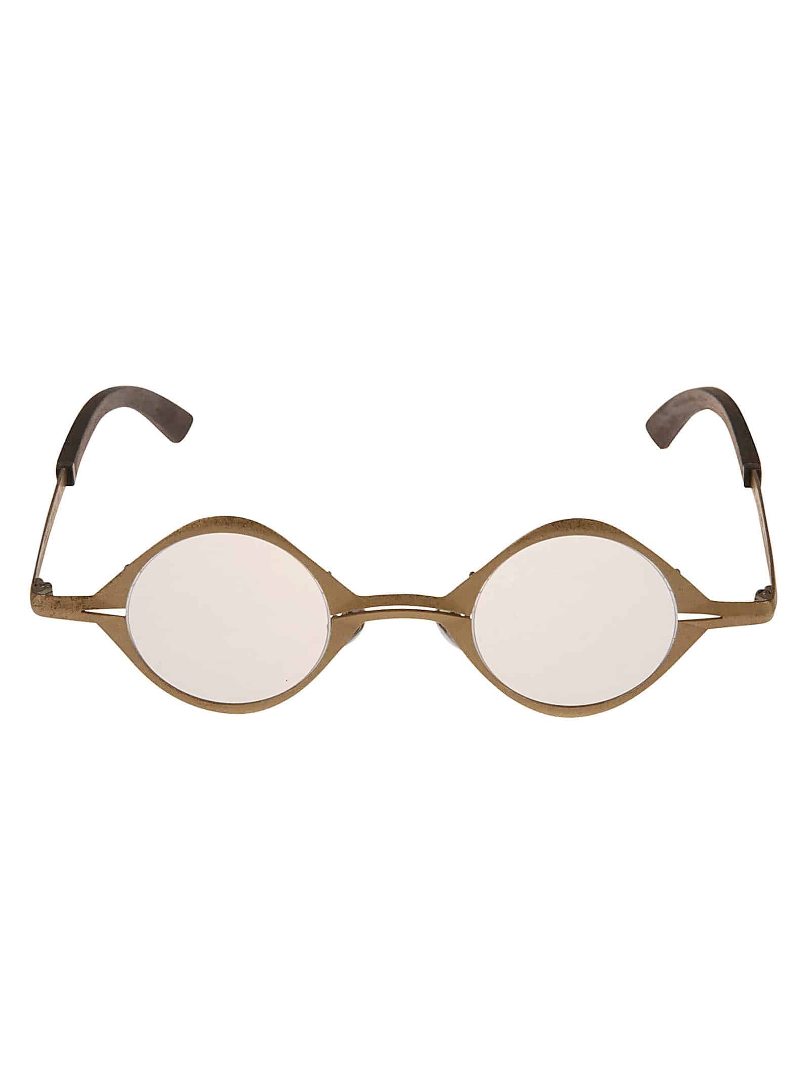 Rg0825dt Ck171 Slim Metal Frame Oval Sunglasses with Dark Accents