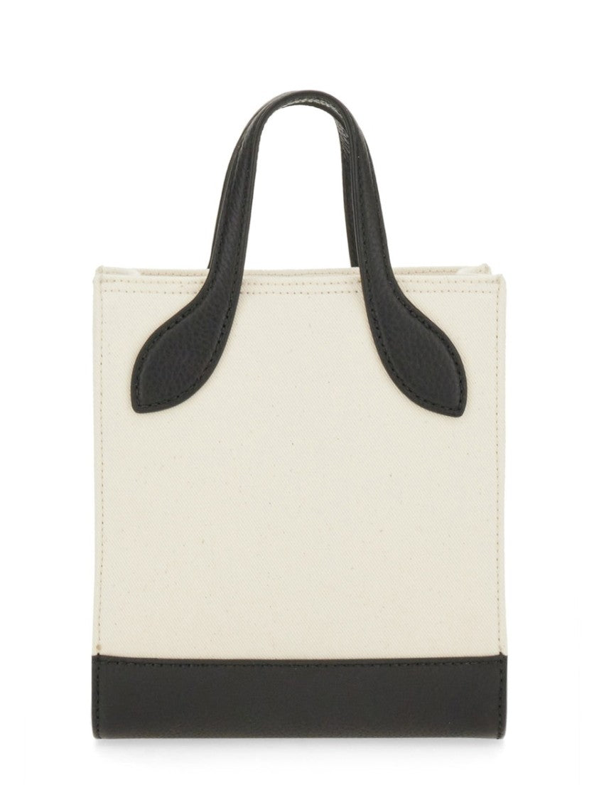 Structured Bag With Detachable Strap And Bold Logo
